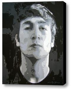 John Lennon - Birth of the Beatles Sells on canvas